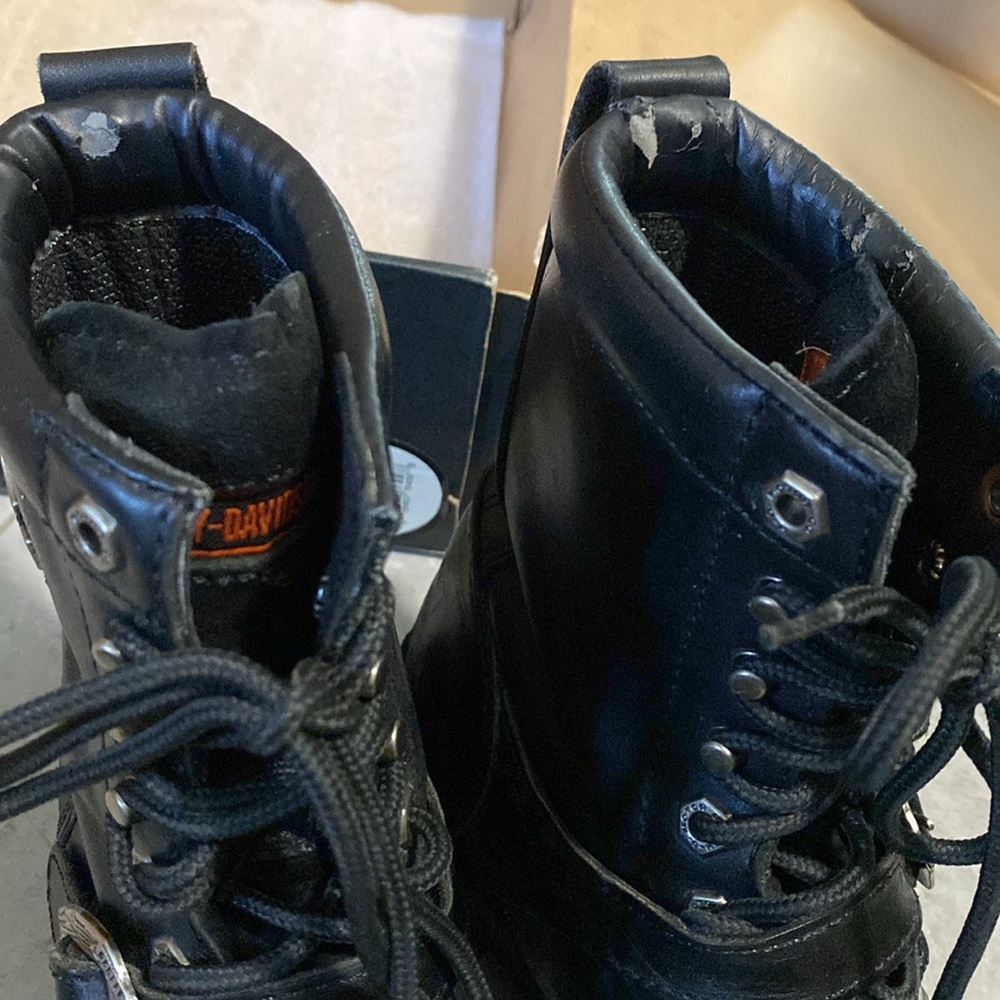 Mens Harley Davidson faded glory boots - Picture 8 of 12